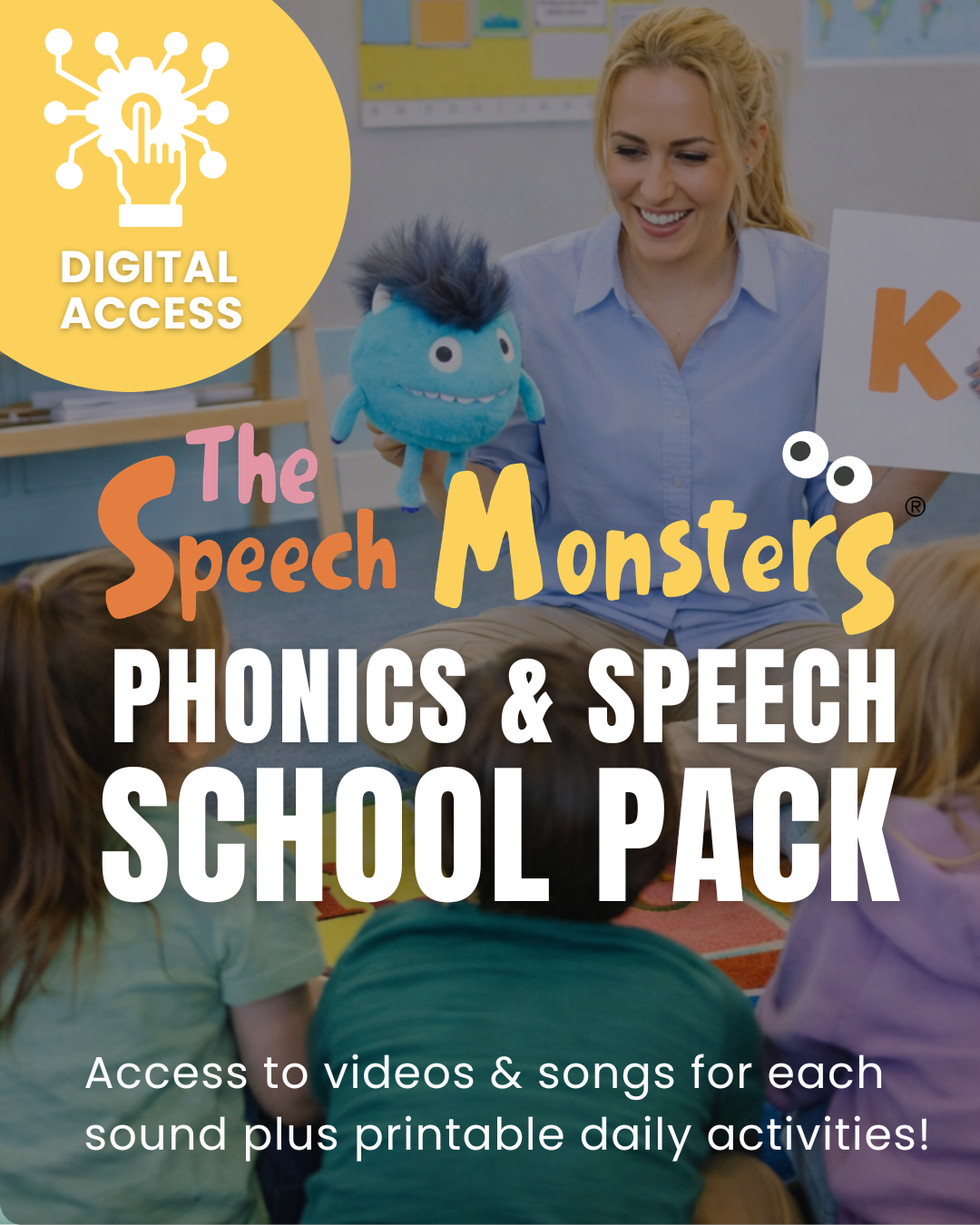 Phonics and Speech School Pack (Digital Access)
